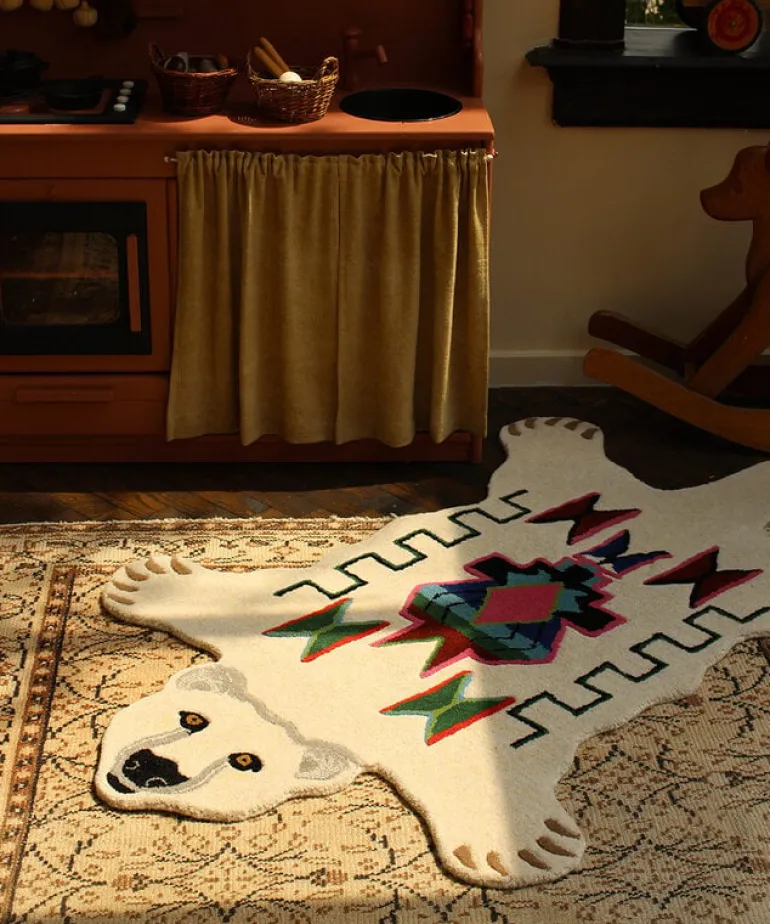 Kasbah Polar bear vloerkleed L - 1.45.10.006.020.5