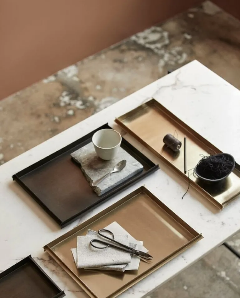 Kodiak dienblad vierkant zwart - 69923