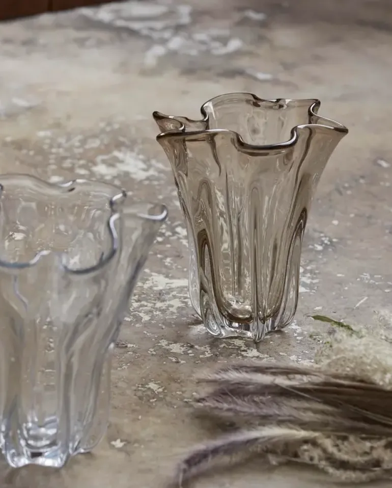 Komnio vaas lichtbruin - 5402