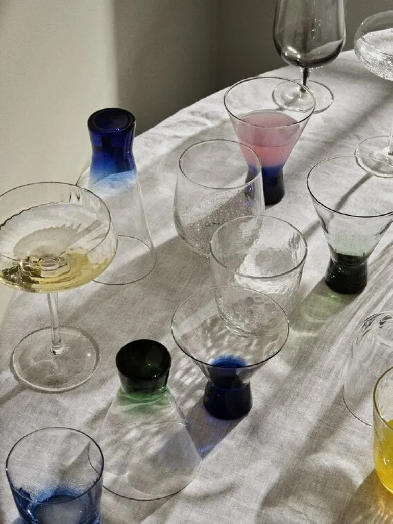 Konus cocktailglazen 20cl blauw set van 6 stuks - 14496263