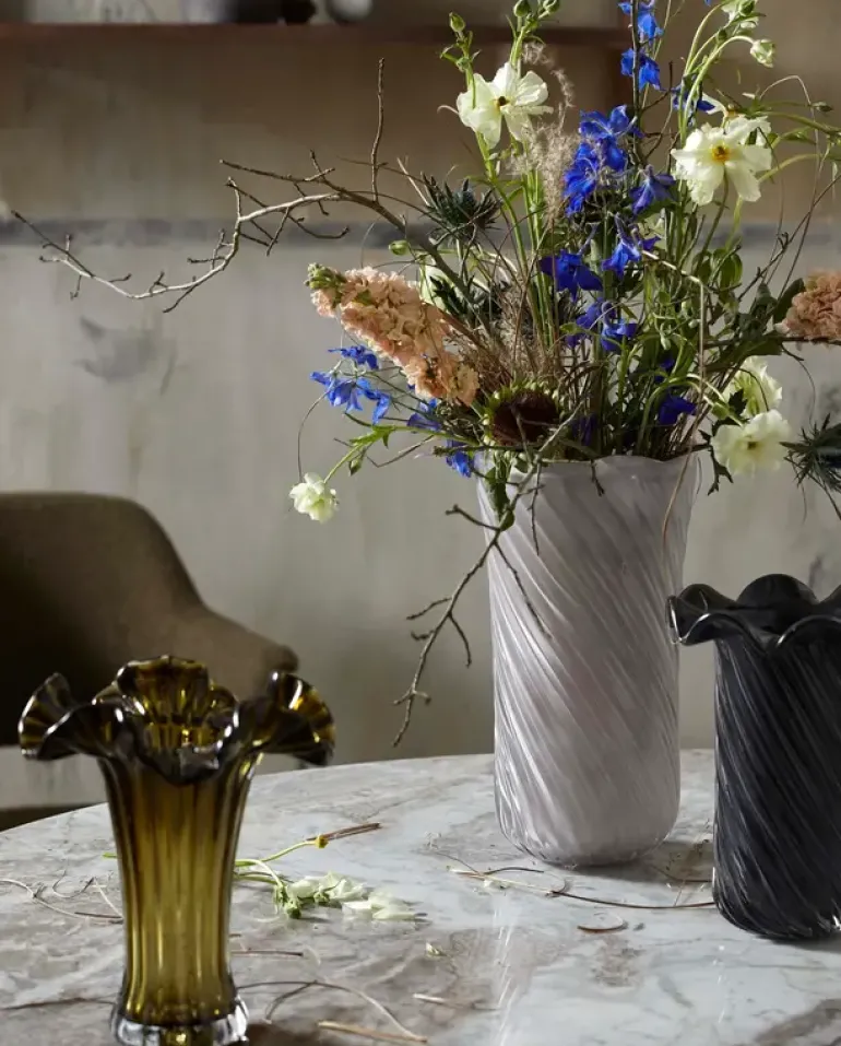 Koro vaas grijs - 4233