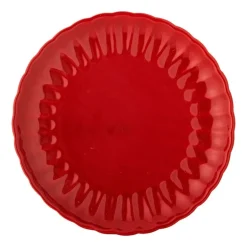 Latina borden Ø27cm rood set van 6 stuks - 82061931