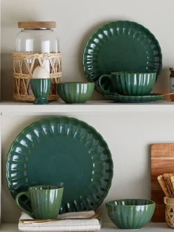 Latina eierdoppen groen set van 6 stuks - 82061926