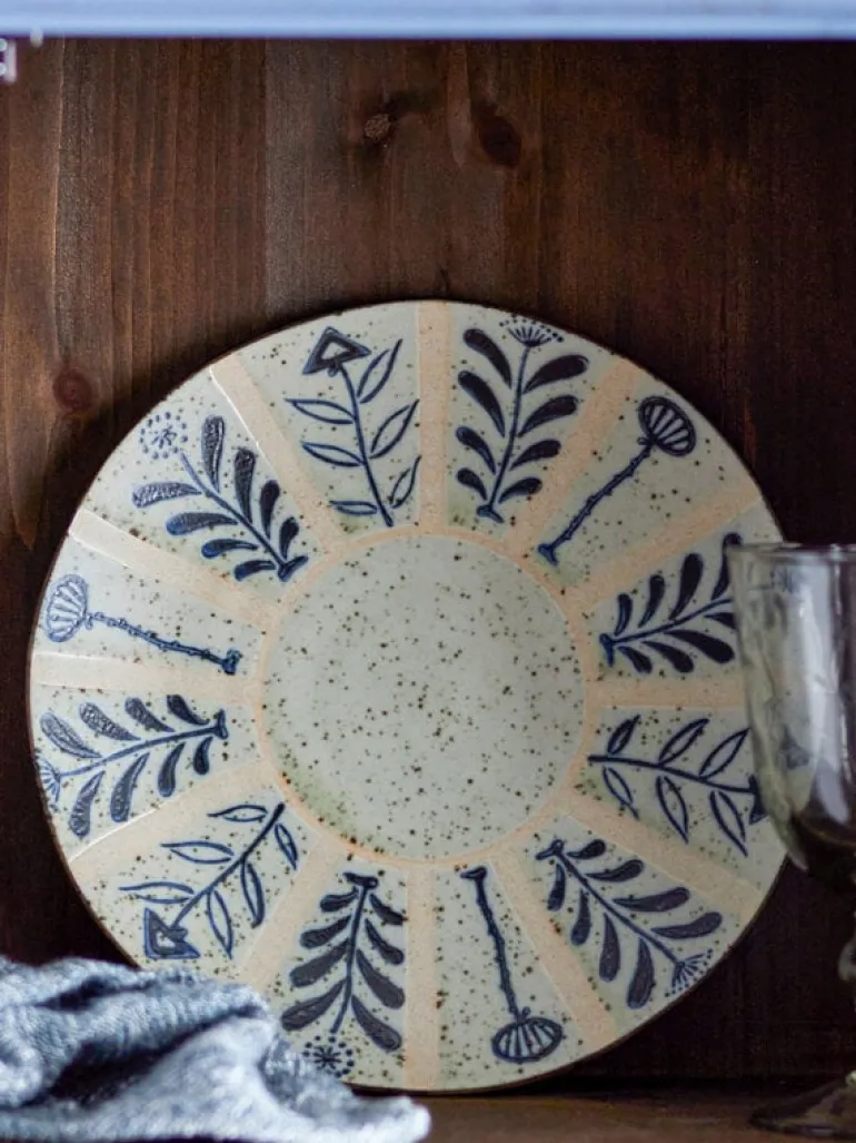 Leonie borden Ø21cm set van 6 stuks - 82060838