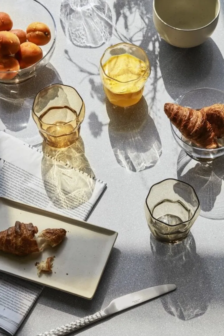 Limfjord glazen 25cl amber set van 12 stuks - 14496229