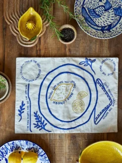 Limone placemat set van 6 stuks - 82062680