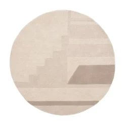 Line vloerkleed wol - Ø140CM