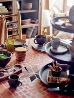 Linne kopjes set van 6 stuks - 82057622