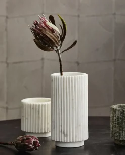 Loon bloempot wit ø12cm - 4228