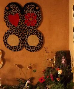 Loony leopard butterfly vloerkleed L - 1.45.10.125.099.5