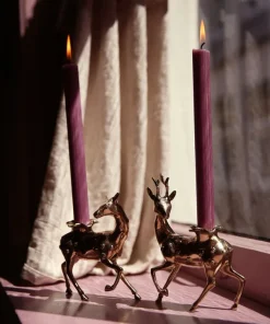 Lovely deer kandelaar set van 2 stuks - 1.20.30.041.099.4