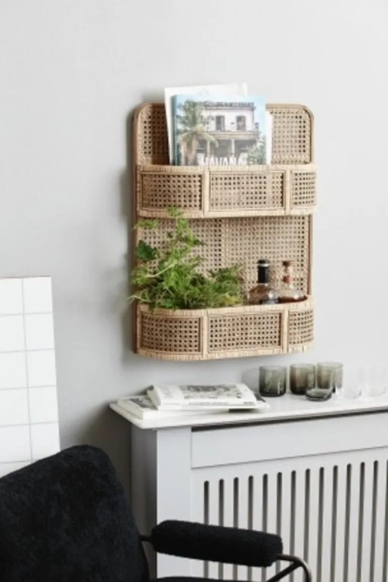 Lucca rotan rek - naturel