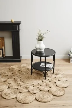 Lucia vloerkleed - jute Ø150cm