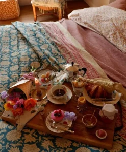 Lullaby double plaid in tote bag - 1.40.30.088.045.5