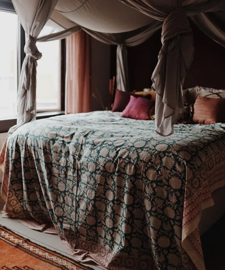 Lullaby double plaid in tote bag - 1.40.30.088.045.5