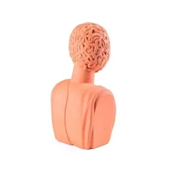 Magna graecia terracotta bust man object - 11512