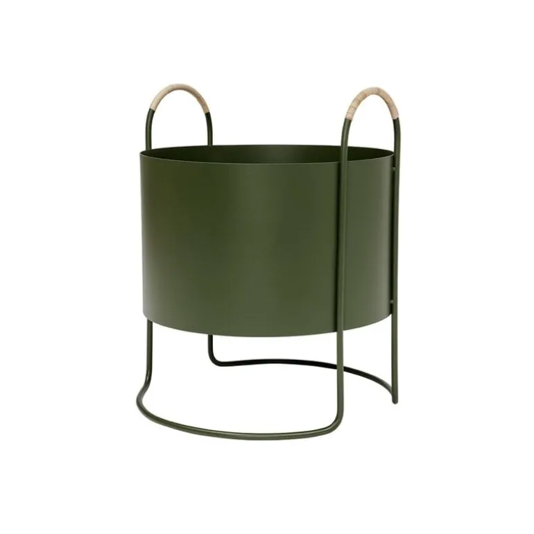 Maki plantenbak laag olijf - L300329