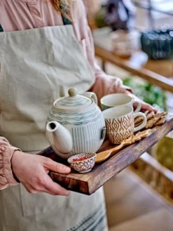 Maple kopjes oranje set van 8 stuks - 82060487