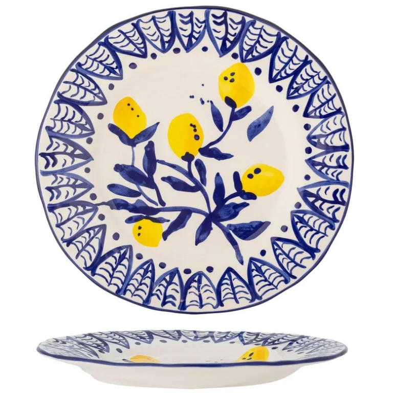 Maxima borden Ø27cm blauw set van 6 stuks - 82061673