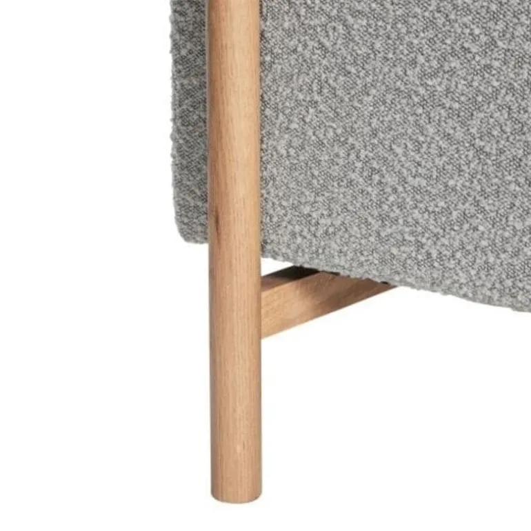 Moment bank 2 zits grijs - 021704