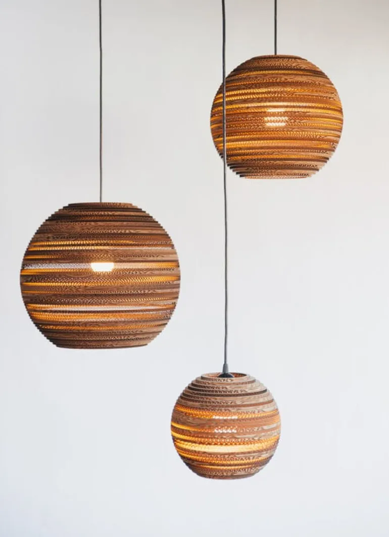 Moon 14 hanglamp naturel - GP-162