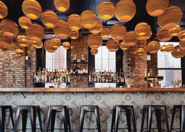 Moon 18 hanglamp naturel - GP-163