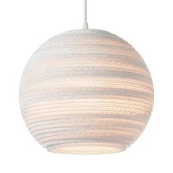 Moon 10 hanglamp wit - GP-1161