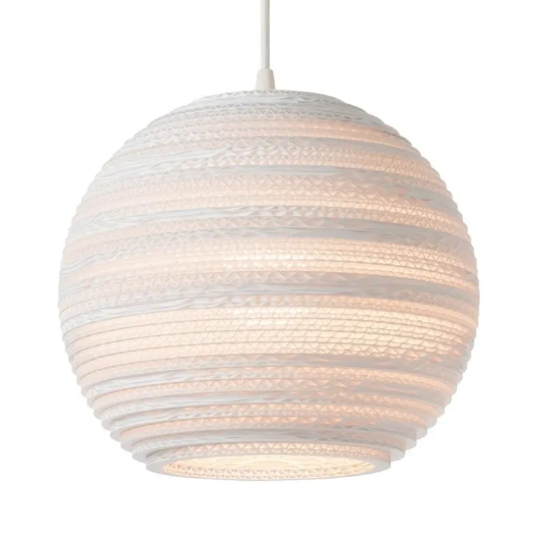 Moon 10 hanglamp wit - GP-1161