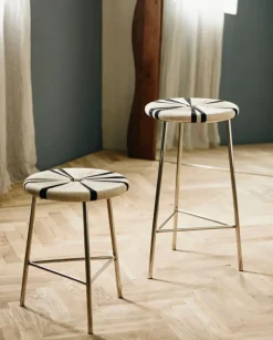 Morice kruk hoog zwart/ivoor - 1681