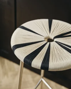 Morice kruk hoog zwart/ivoor - 1681