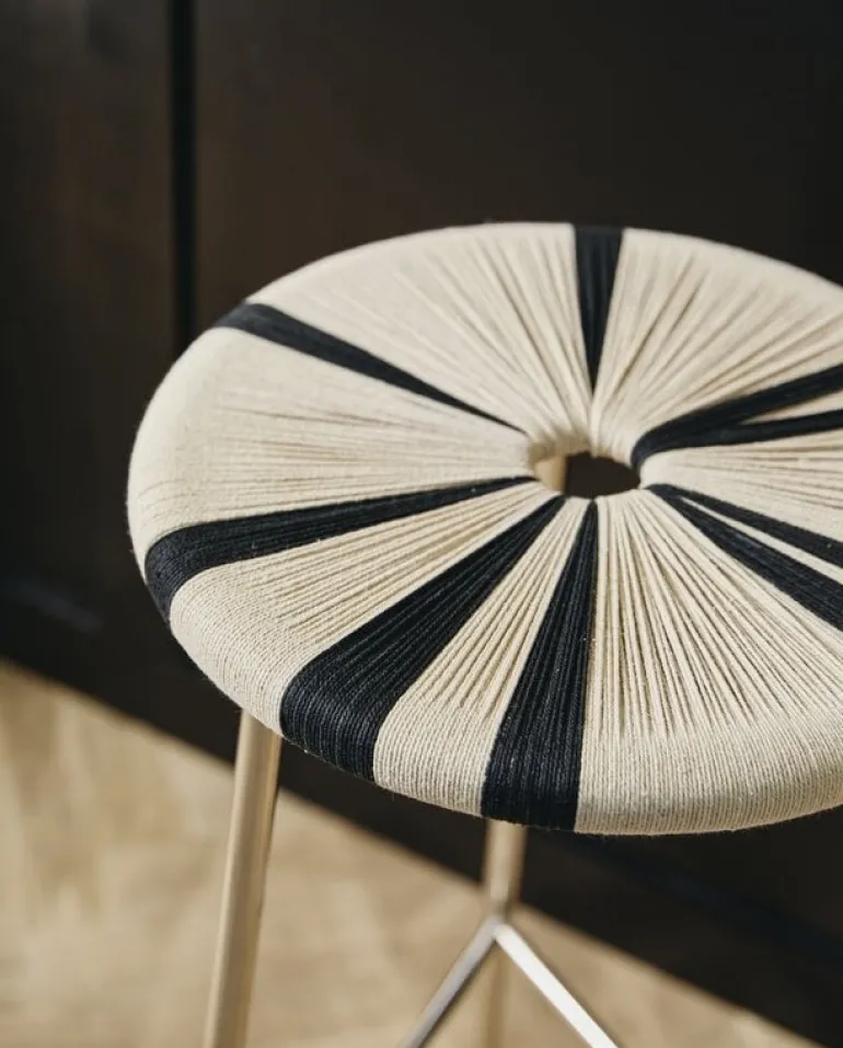 Morice kruk hoog zwart/ivoor - 1681