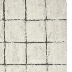 Mosaic vloerkleed wol naturel 170x240cm