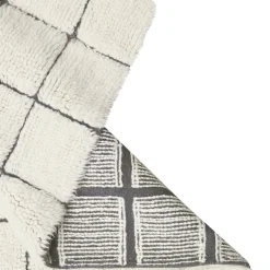 Mosaic vloerkleed wol naturel 230x300cm