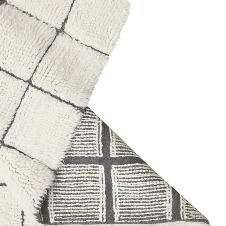 Mosaic vloerkleed wol naturel 230x300cm