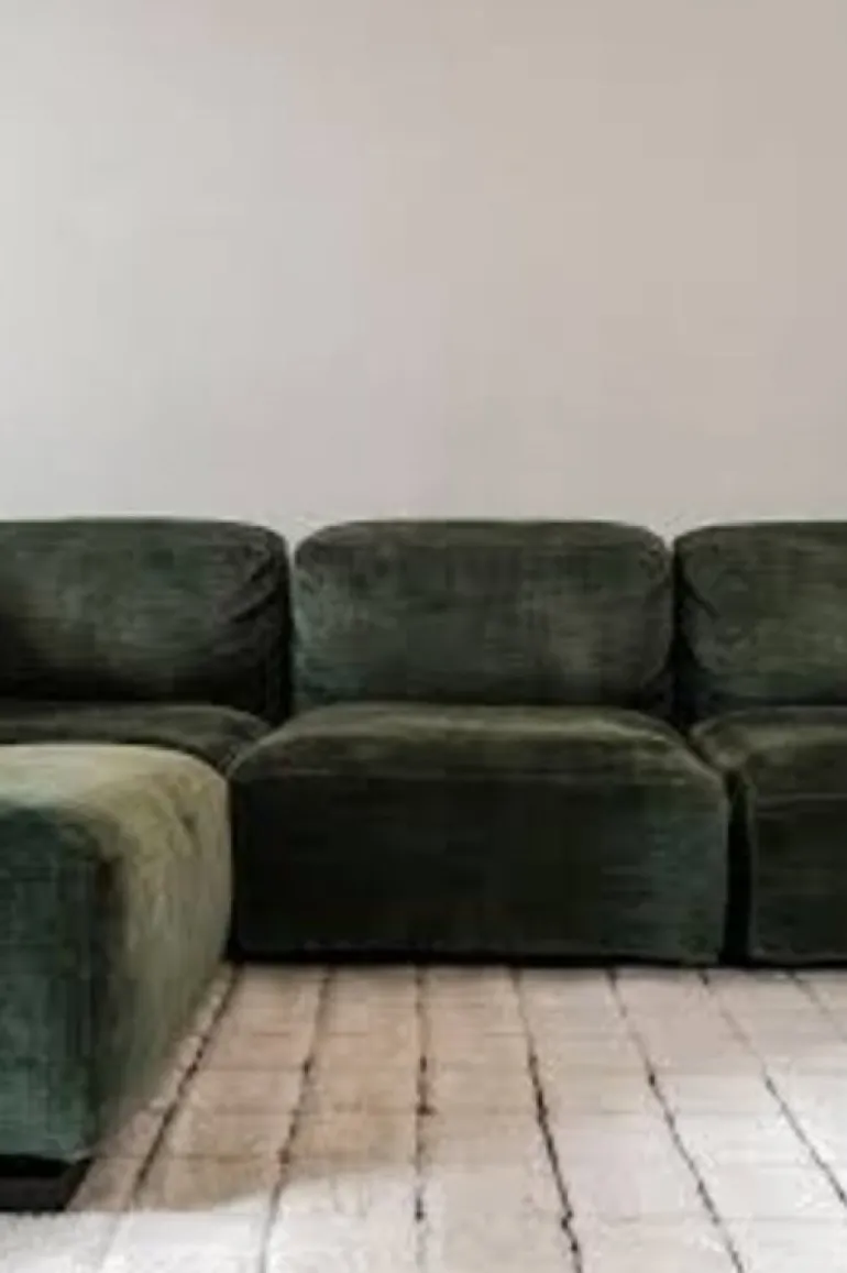 Mosaic vloerkleed wol naturel 230x300cm