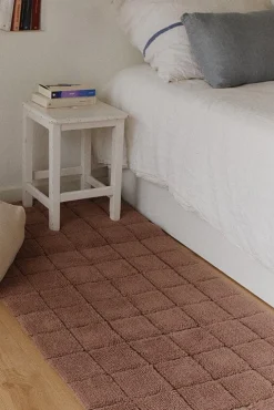 Mosaic vloerkleed wol quartz 80x230cm