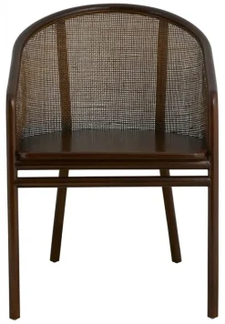 Mosso stoel - donkerbruin