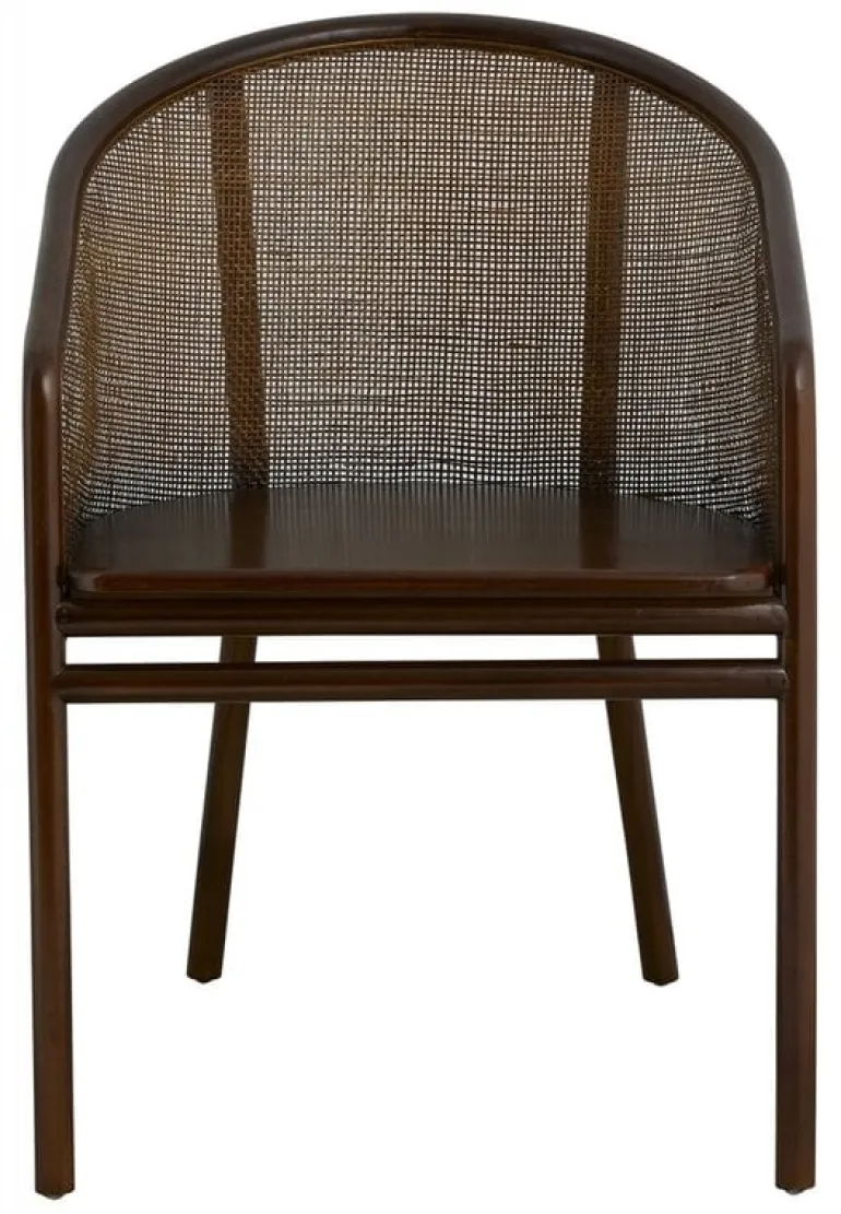 Mosso stoel - donkerbruin