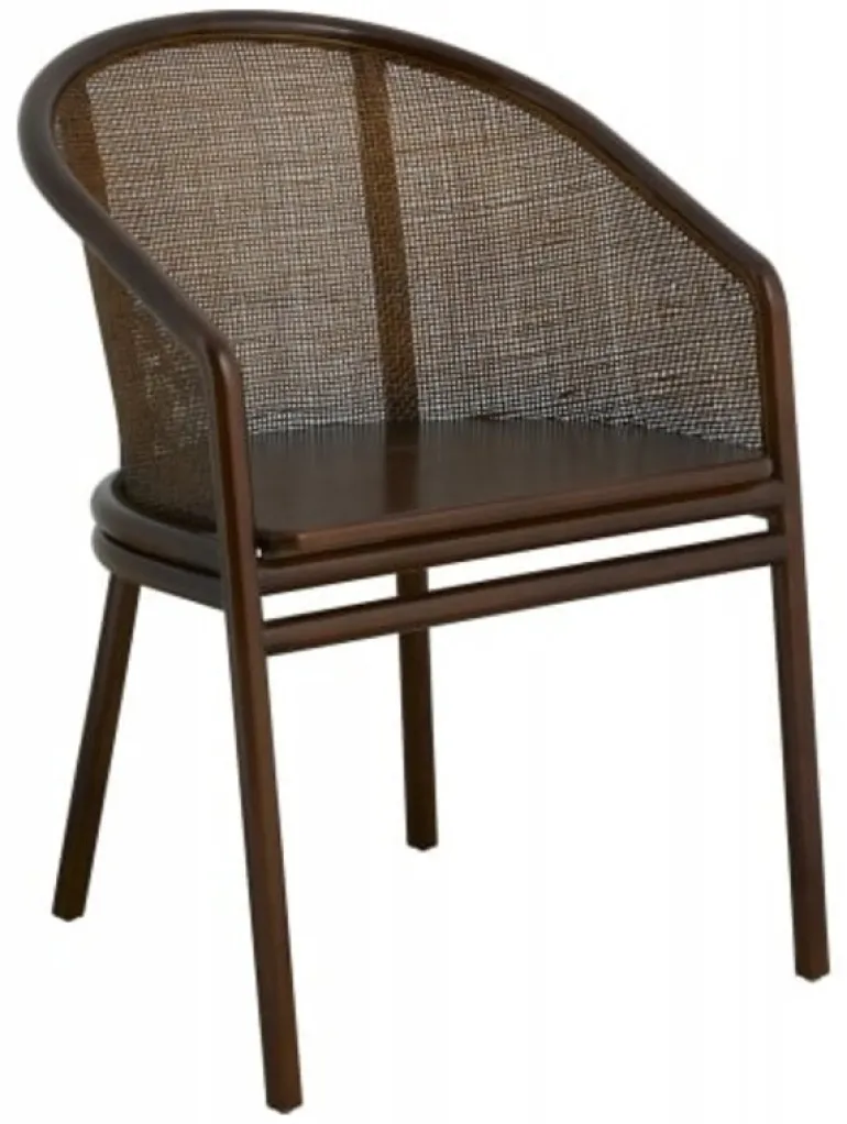 Mosso stoel - donkerbruin