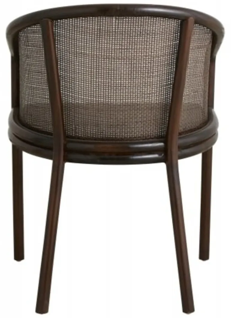 Mosso stoel - donkerbruin