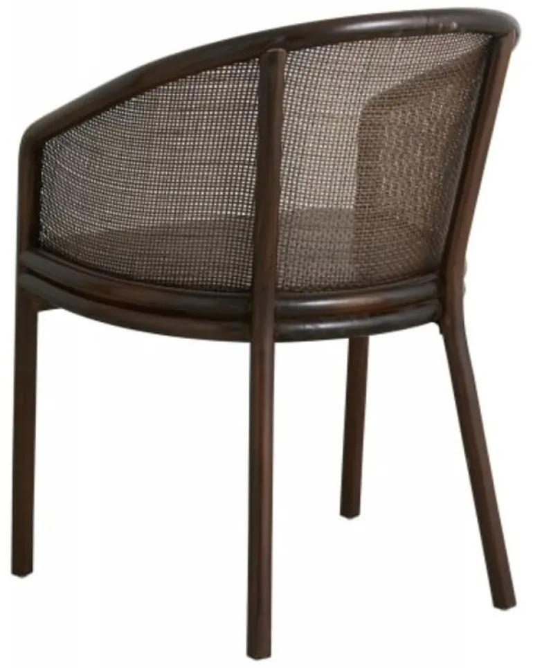 Mosso stoel - donkerbruin