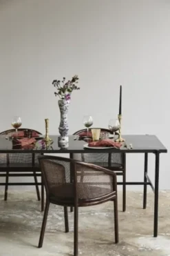 Mosso stoel - donkerbruin