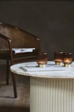 Mosso stoel - donkerbruin