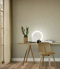 Naturel chique behang linnen look Long Island - SW-013