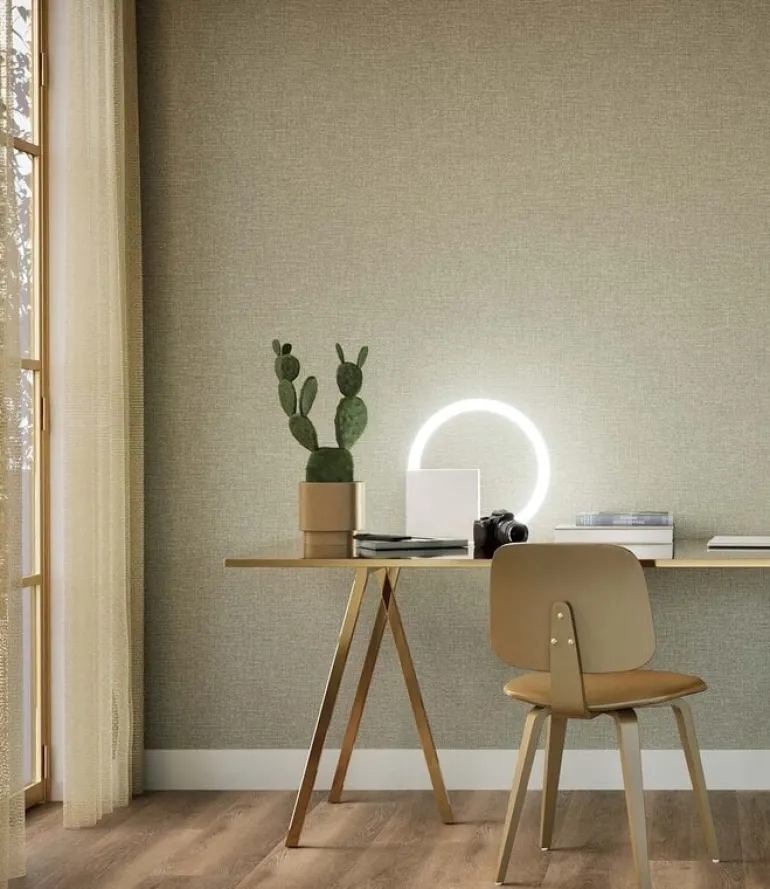 Naturel chique behang linnen look Long Island - SW-013