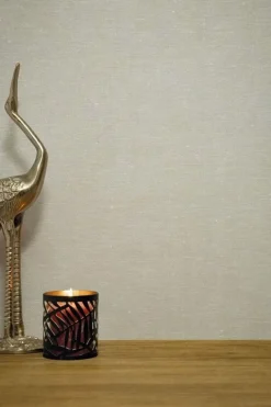 Naturel chique behang linnen look - chicago