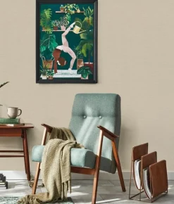 Naturel chique behang linnen look Venice - RW-005