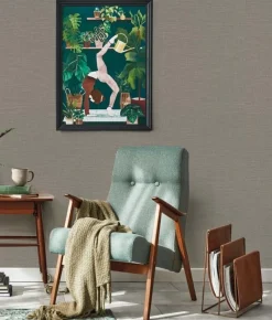 Naturel chique behang linnen look Havana - RW-006