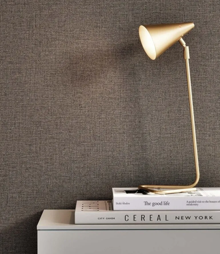 Naturel chique behang linnen look Brooklyn - SW-015