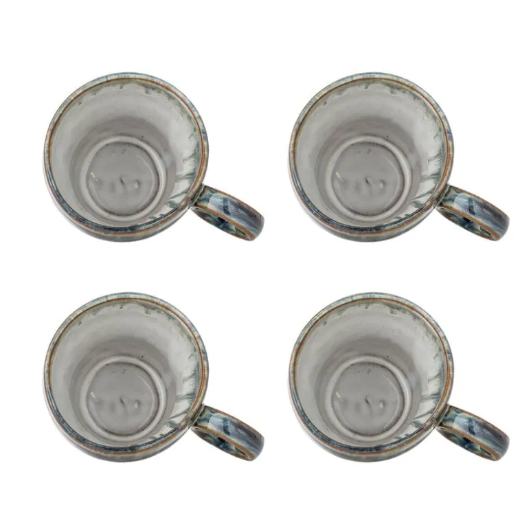 Nigel mokken blauw set van 4 stuks - 82072479